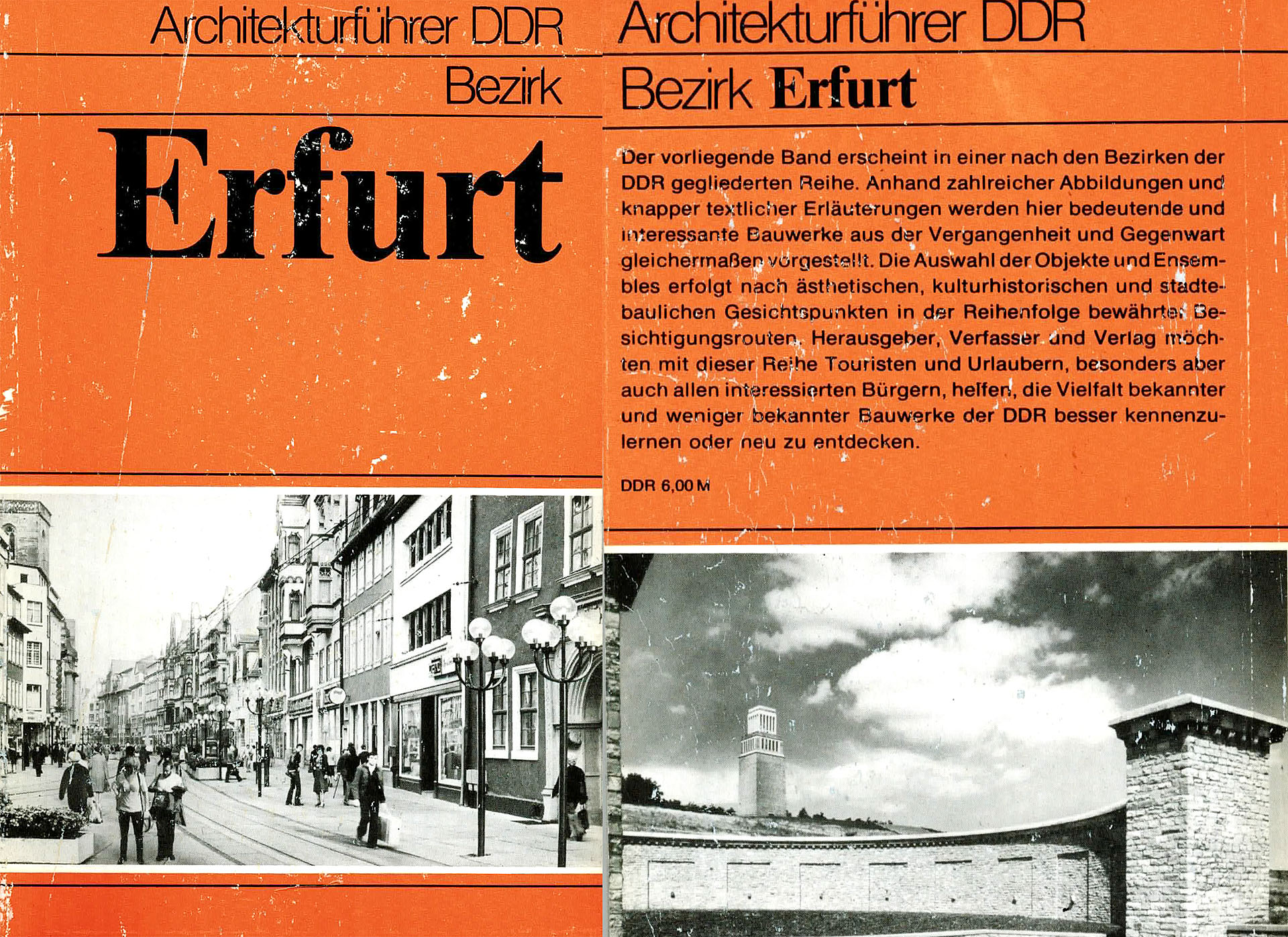 Architekturführer DDR Bezirk Erfurt - Hüter, Karl - Heinz / Schulrabe, Siegward / Dallmann, Wilfrief / Zießler, Rudolf